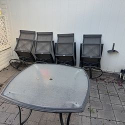 Patio Table and Chairs 