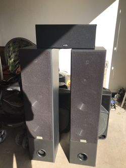 Sony/Polk Audio speakers