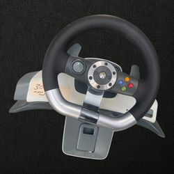 Xbox 360 Racing Wheel And Pedals