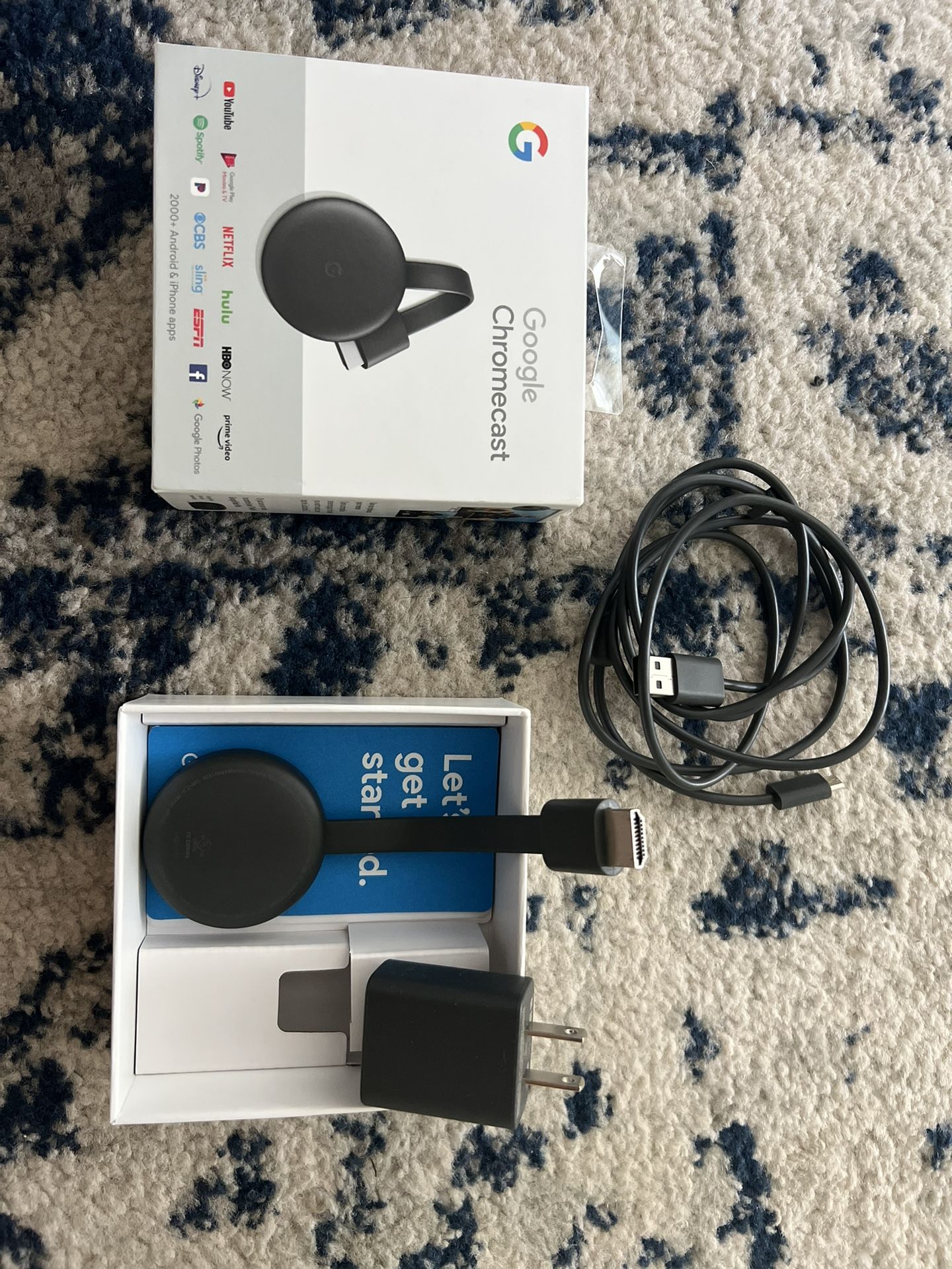 Google Chromecast NEW NEVER USED