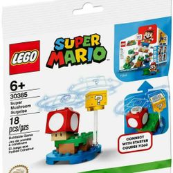 Lego Super Mushroom Surprised 30385
