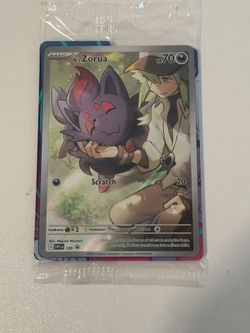 N’s Zorua Sealed Promo Pokemon Card