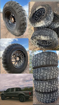 8x170 20x10 35/12.50s wheels & tires