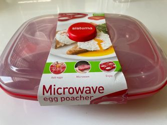 New microwave egg poacher
