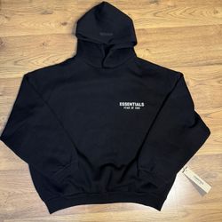 Essentials Fear Of God black and white hoodie Size XS