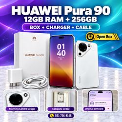 Huawei Pura 90 12GB/256GB White Open Box