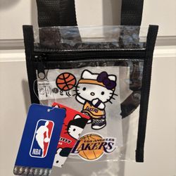 Hello Kitty Lakers Clear Tote Bag