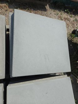 18X18 CONCRETE STEPPING PAVERS $16 EACH PIECE