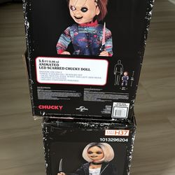 Chucky Animated Sold As A Set $650 