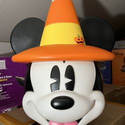 Disney Mickey Mouse Candy Corn Light Up Blow Mold