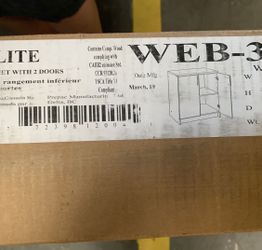 Prepac 32 in. Elite Storage Cabinet