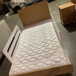 Twin Bed Frame Witg Mattress 