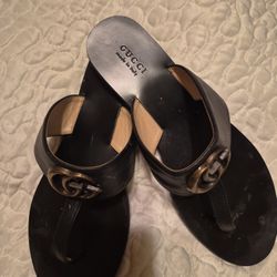 Gucci Sandals #8 Black 
