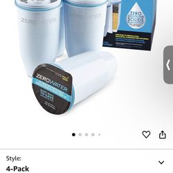 Zero Water Filter 4,pack 