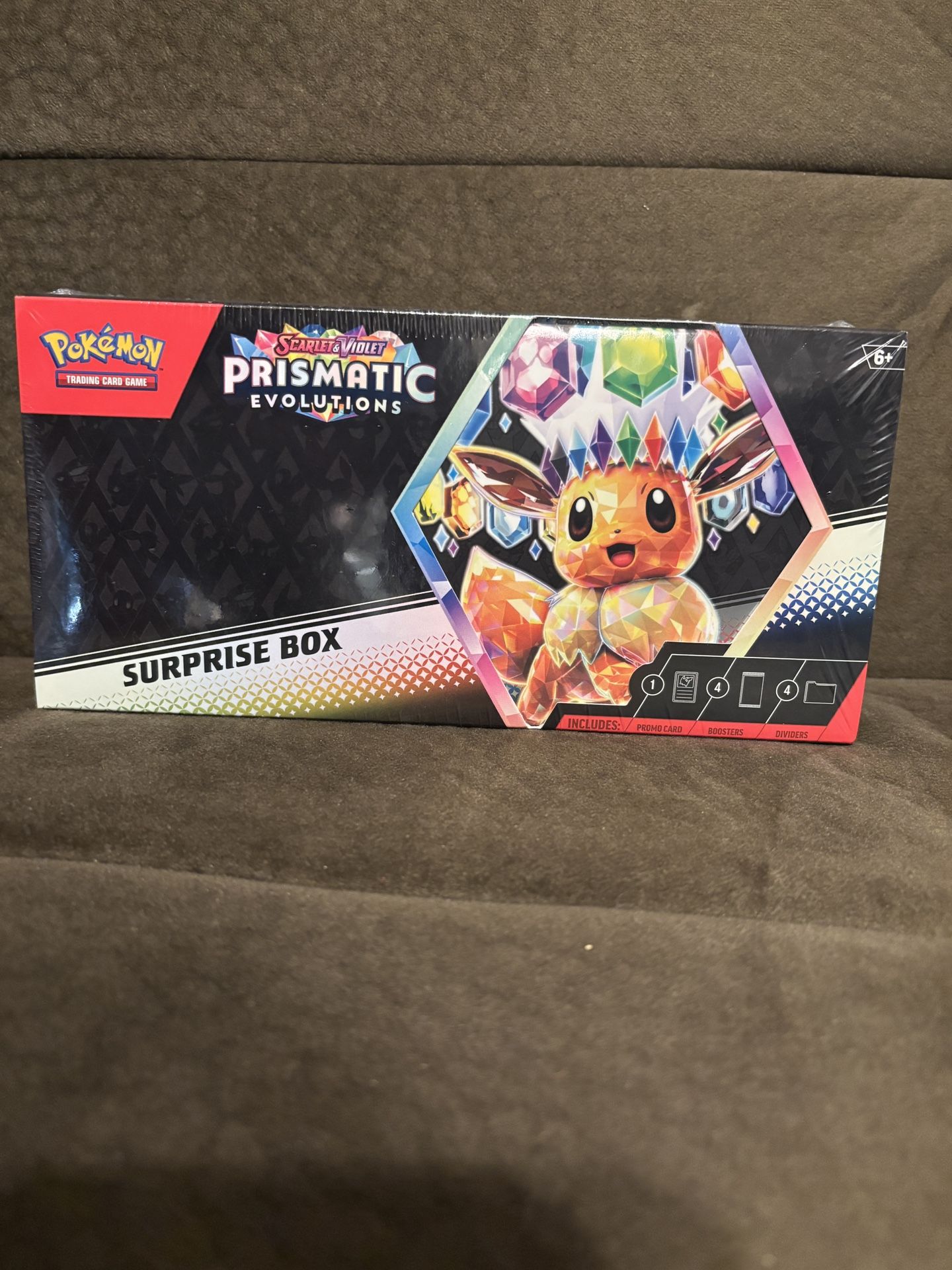 Prismatic Evolutions Surprise Box