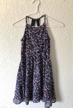 Abercrombie Kids Sz 9 / 10 summer dress airy floral