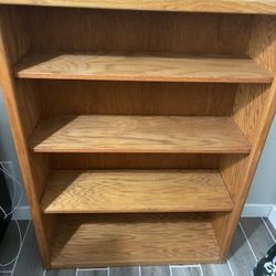 Oak Bookshelf
