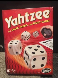 Yahtzee board  game  new
