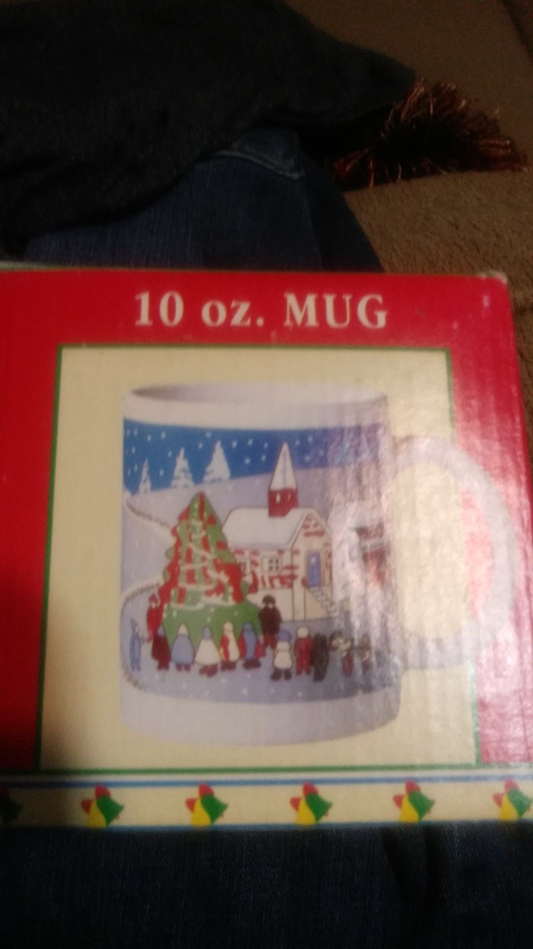 10 oz holiday mug