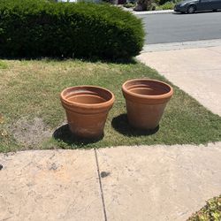 Large Ceramic Pots $ 30each