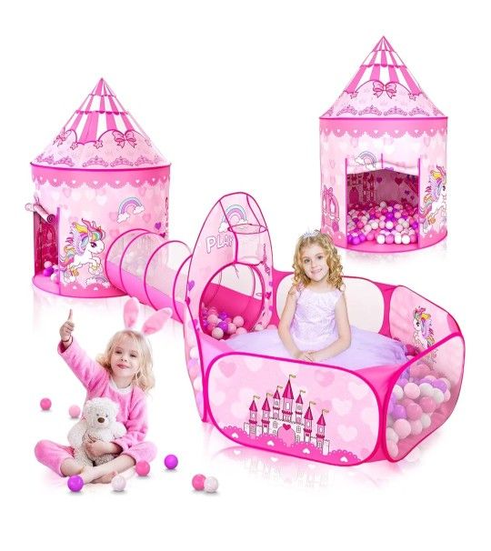 Play Tent Tunnel And Ball Pen