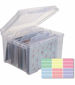 Greeting Card Storage & Organizer Box NEW