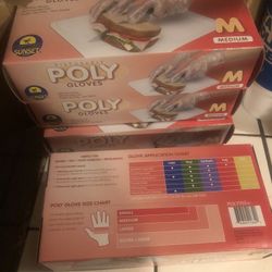 M Poly Gloves