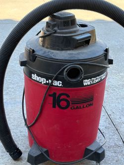 16 gallon wet/dry shop vac