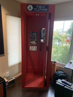 1950s Phone Booth