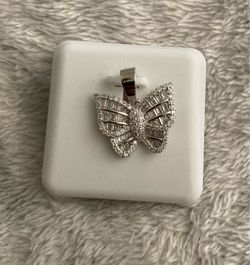 .925 butterfly pendent