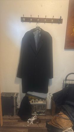 Michael Kors Cashmere Blend Coat In Black
