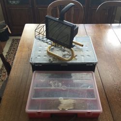 Construction Work Light, Screw and Nail Bundle 