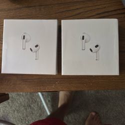 Brand New Pairs Of AirPods 