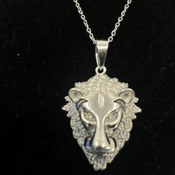 Diamond Lion Lendant