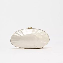 PEARL EFFECT BOX BAG