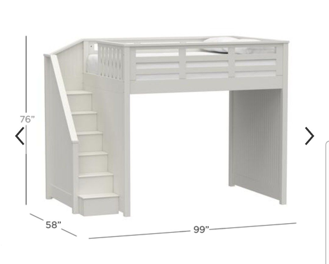 Pottery Barn Bed - Catalina Loft Bed Full
