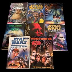 Star Wars Books. Lot Of 8!