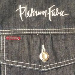 Vintage Platinum Fubu Denim Jacket