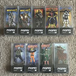 FiGPiN Lot Of 9 Still New!