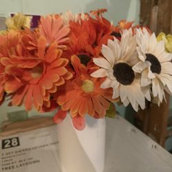 Bundle Of Artificial Plants Flowers Home Decor 