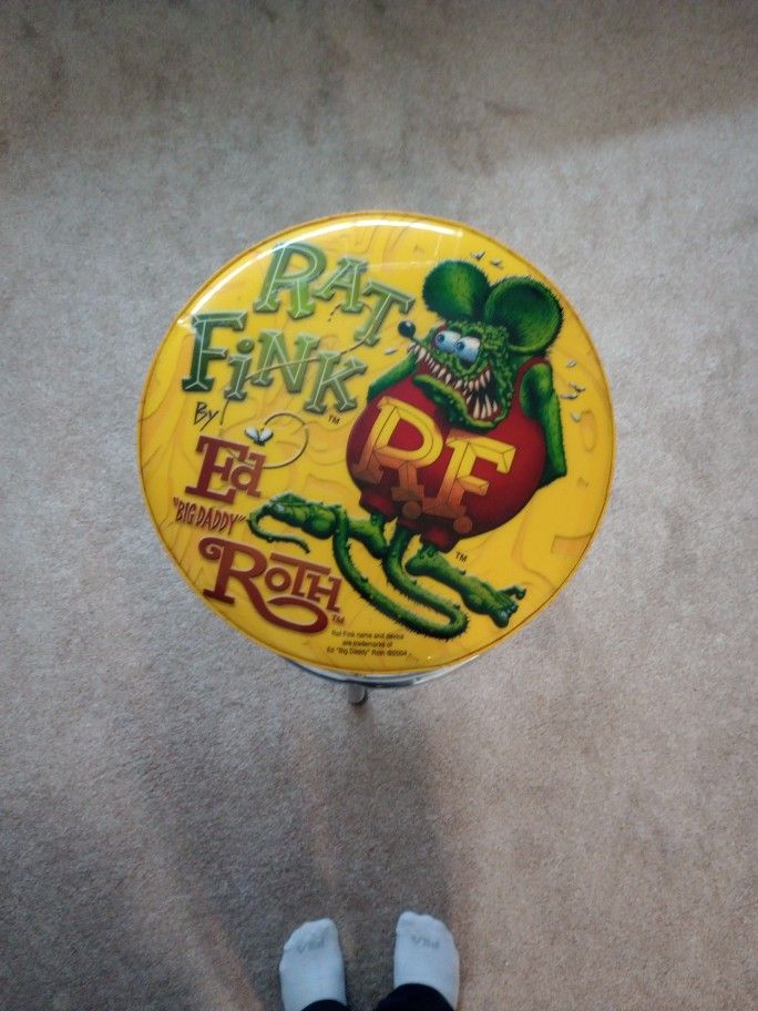 Old Time Rat Fink Stool