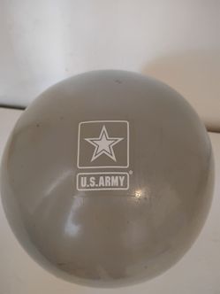 U.S. Army 12 lb Toning Ball/Weighted Exercise Ball