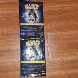 2 new star wars micro comic collector packs
