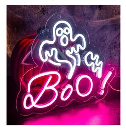 Ghost Neon Sign 9.85in New 