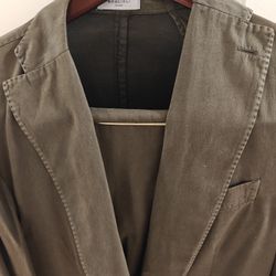 Boglioli Milano Suit 54R/44R Olive Green