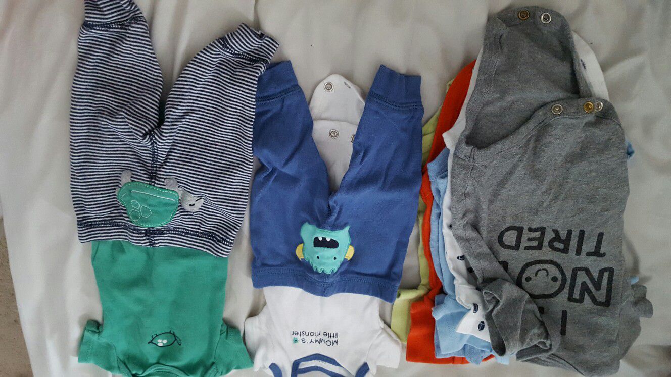 Newborn boy clothes
