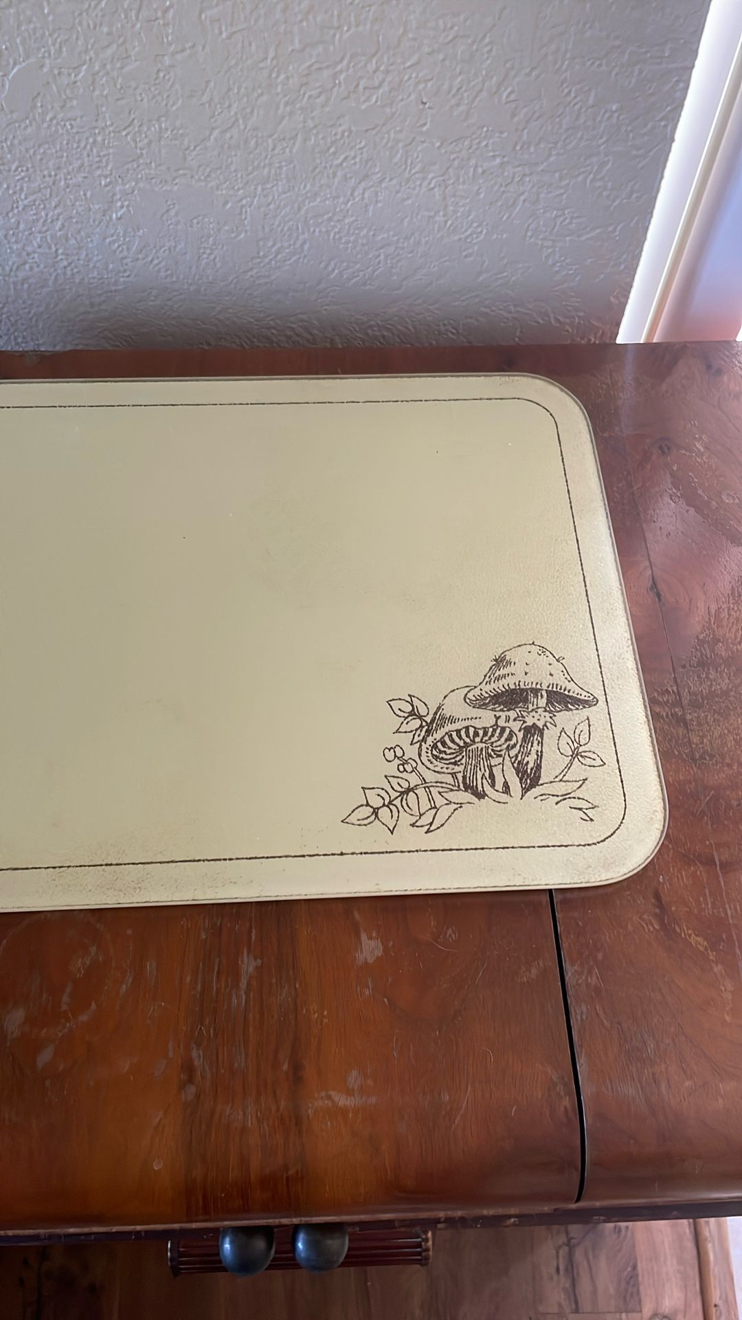 Vintage Mushroom Cutting Board