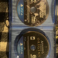 2 PS4 Games 5$ Each 