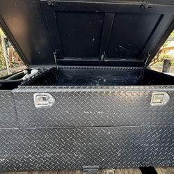 2018 RDS 91-Gal Aluminum Transfer Tank/Toolbox Combo w/GPI PUMP