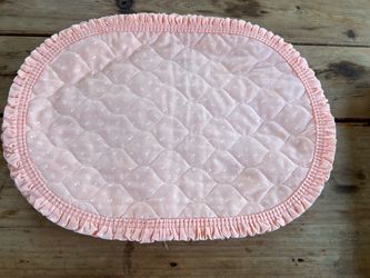 Vintage set of 6 quilted placemats